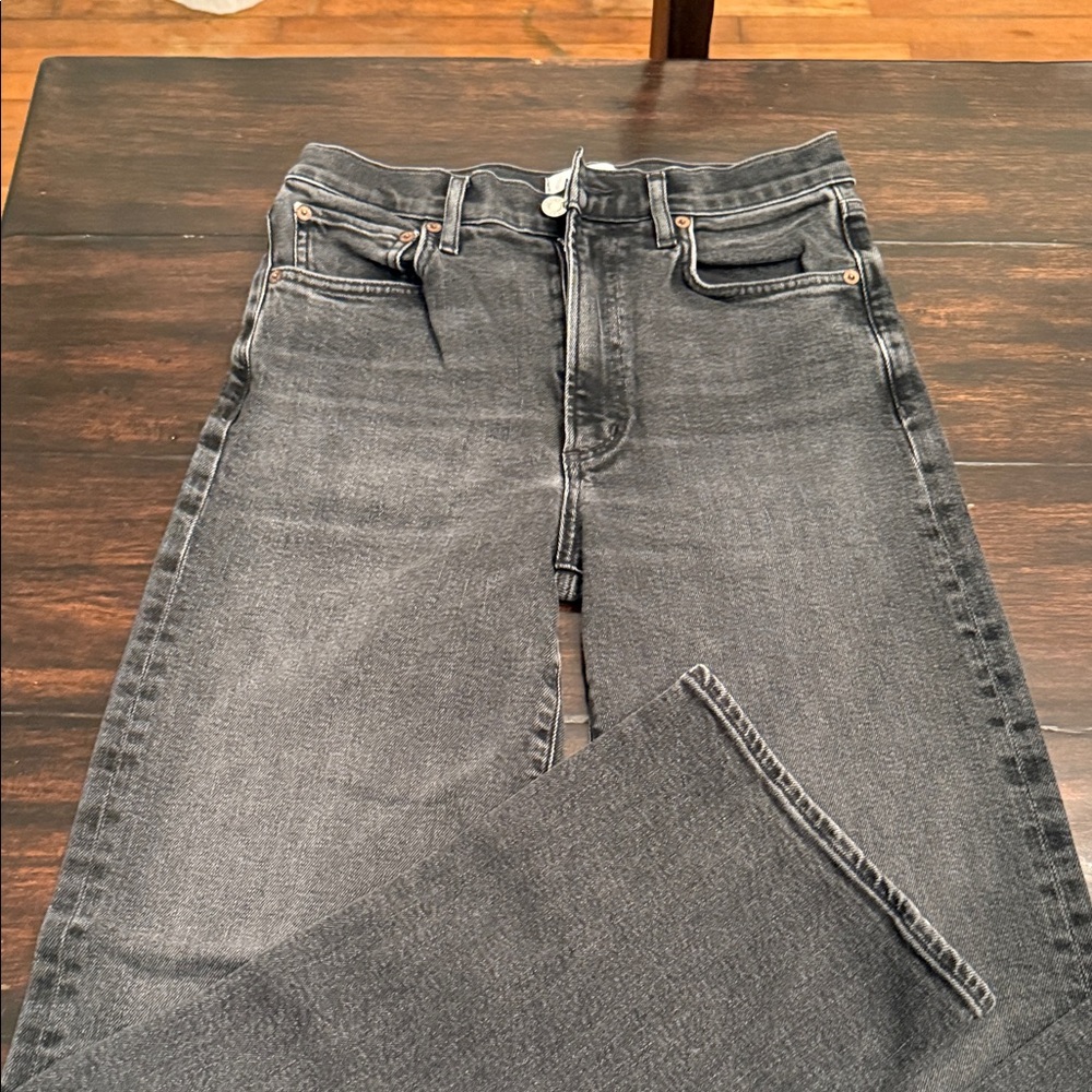 Agolde Gray Flare & Wide Leg Jeans